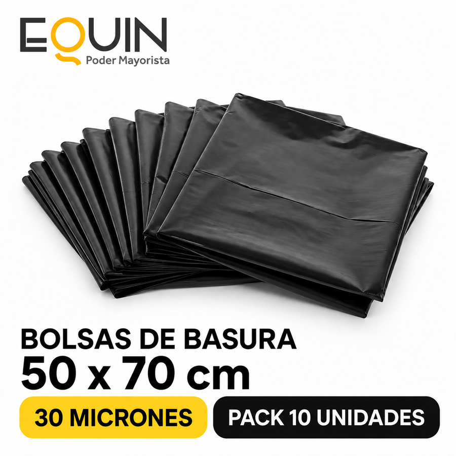 BOLSAS 50X70 30 MIC PACK 10UND