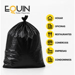 Bolsa de Basura Negra 70x90 cm – Pack 10 Unidades