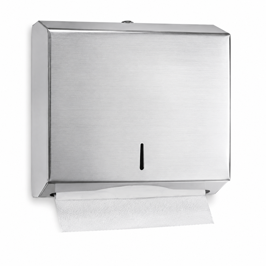 Dispensador de toalla interfoliada acero inoxidable