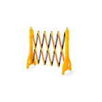 Barrera Extensible de Seguridad Amarilla 2,5 m x 96 cm | PVC