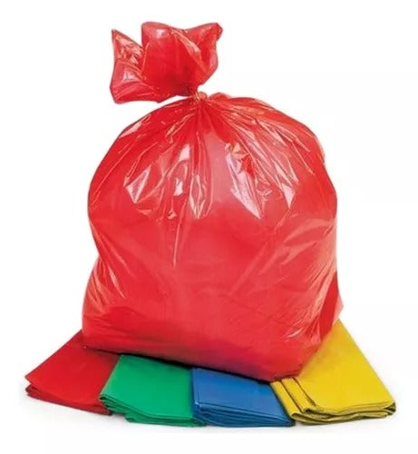 Bolsas Basura Colores 110x120 50 Micras Saco 200 Unidades