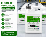 Cloro gel 5 litros para limpieza profunda y desinfección