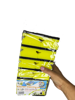 Pack de 12 esponjas abrasivas acanaladas de alta resistencia