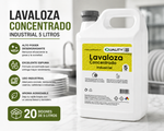 Lavaloza Concentrado Industrial 5 Litros | Pack 20 Bidones