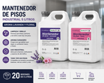 Mantenedor de Pisos Industrial Floral y Lavanda 5 Litros | Pack 20 Bidones