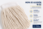 Caja de mopas de algodón 16 oz venta mayorista Equin.cl