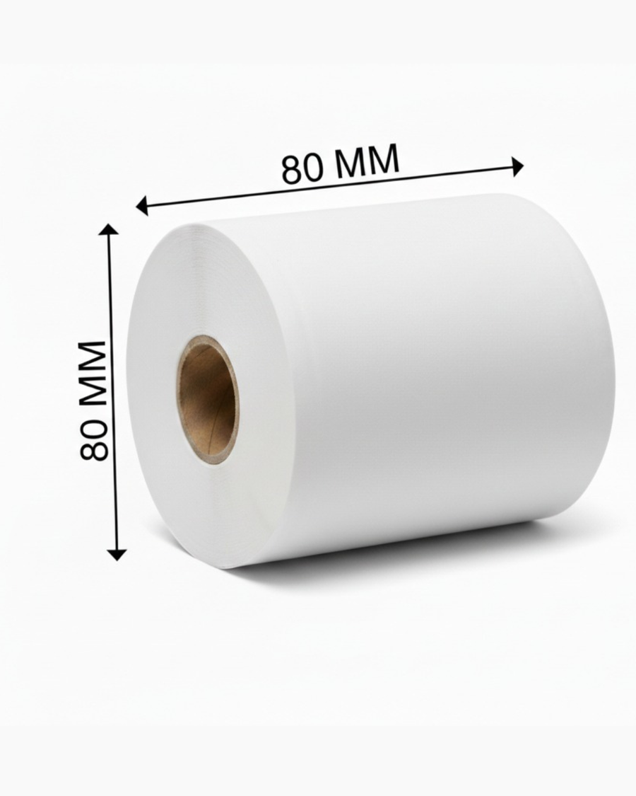 Rollo térmico 80x80 para boletas tickets y cajas registradoras