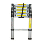 Escalera telescópica de aluminio 3,2 metros soporta 150 kg